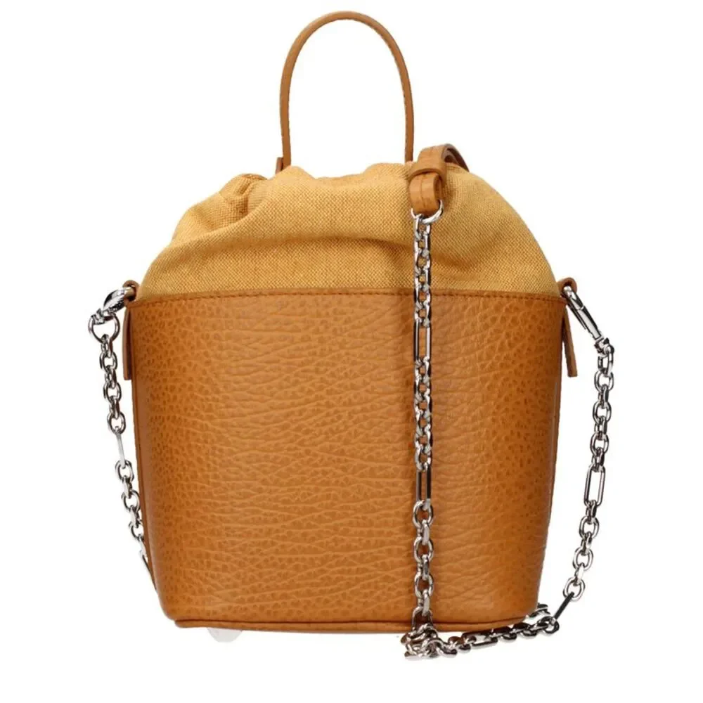 Maison Margiela Brown Leather Women's Handbag - Picture 3 of 3
